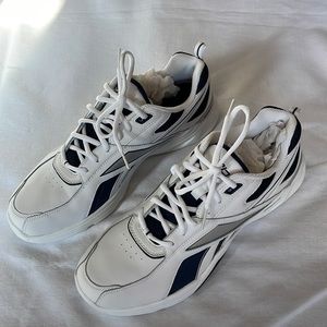 Men’s Reebok Hermosa Lite Sneakers in White/navy Sz 10